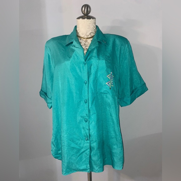 Park Place Fashion Vintage top Size Large #8 - Picture 1 of 6